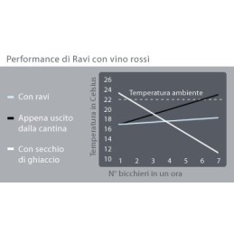 Raffreddatore per vino istantaneo