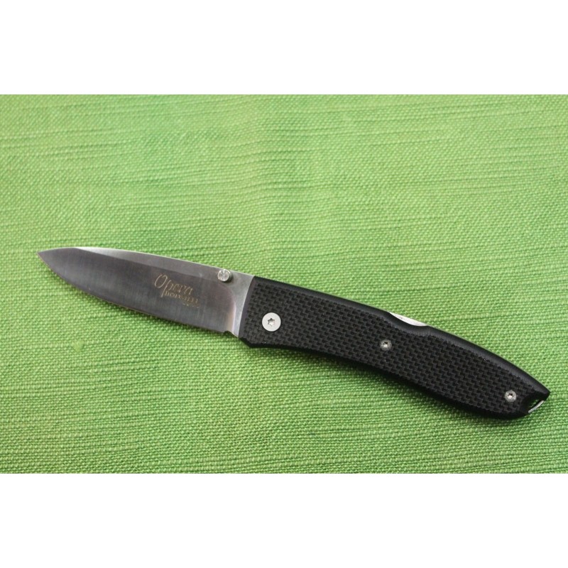 Coltello Lion Steel - mod. Opera manico G10 NERO Coltello Lion Steel - mod. Opera manico G10 NERO