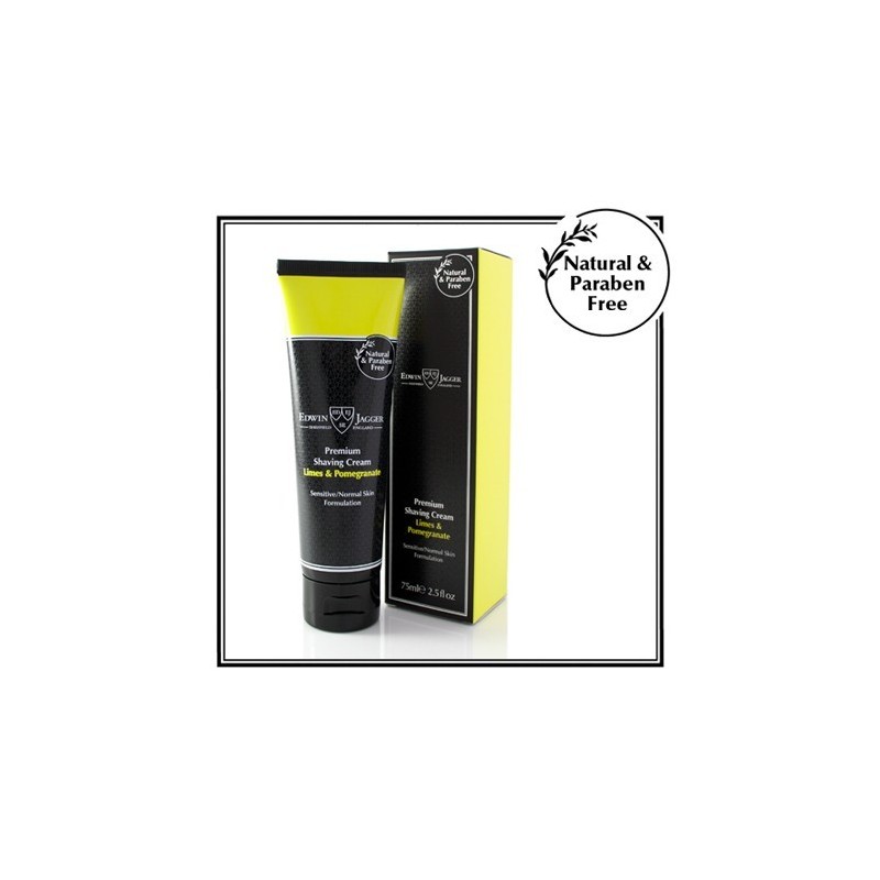 Crema da Barba Edwin Jagger - Lime e Melograno Tubo