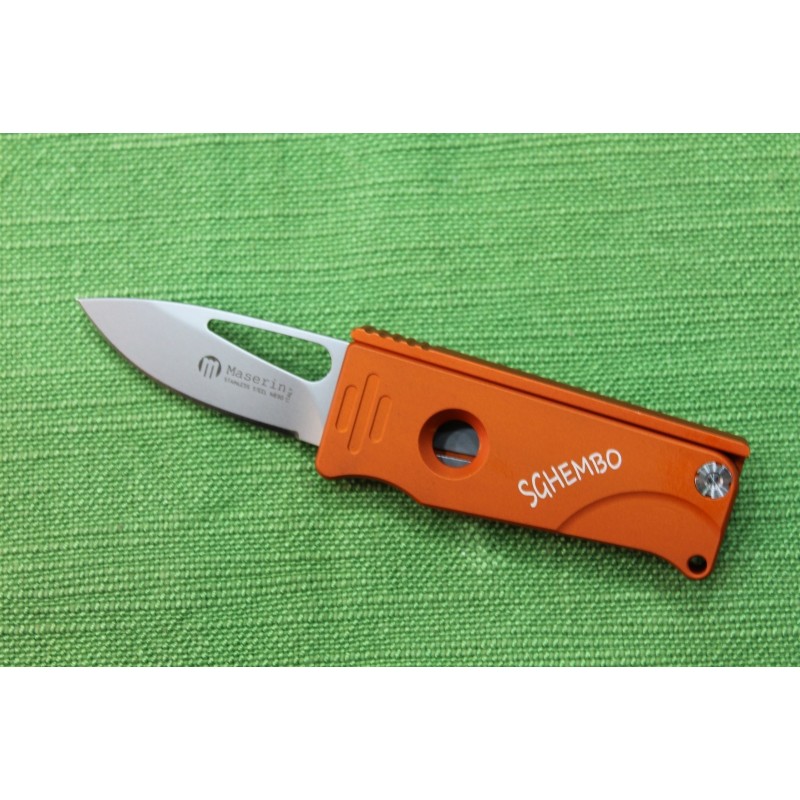 Coltello Maserin - Sghembo Arancione mod. 565