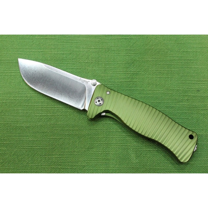 Coltello Lion Steel - SR1 Alluminio Verde mod. SR-1 Coltello Lion Steel - SR1 Alluminio Verde mod. SR-1