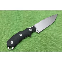 Coltello Bastinelli Red Fixed Stone Washed Lama Fissa 