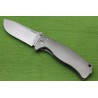 Lion Steel SR1 Titanium Gray Knife