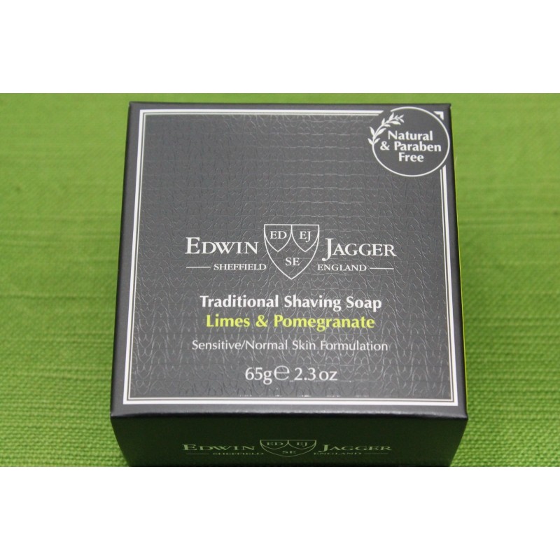 Sapone da Barba Edwin Jagger Lime e Melograno