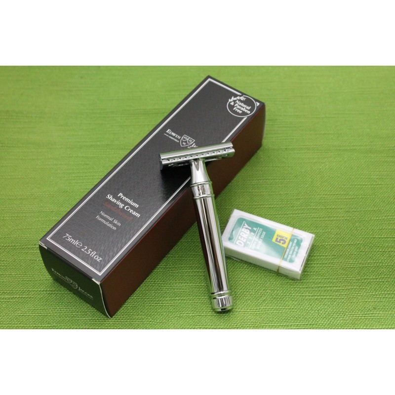 Rasoio + Crema da Barba Edwin Jagger GS12 Rasoio + Crema da Barba Edwin Jagger GS12