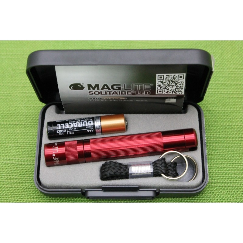 Torcia Maglite Solitaire Rossa