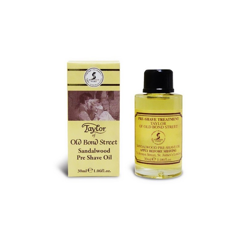 Pre Barba Taylor Sandalo, Pre Shave Oil Sandalwood Taylor Pre Barba Taylor Sandalo, Pre Shave Oil Sandalwood Taylor