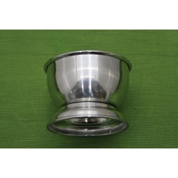 Ciotola da Barba Inox con Base