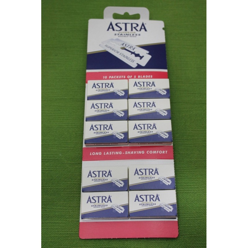 50 Lamette Astra Superior Stainless 50 Lamette Astra Superior Stainless