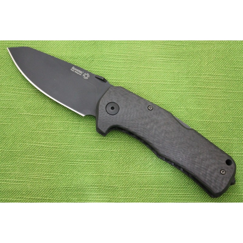 Coltello Lion Steel TM1 Carbonio Black