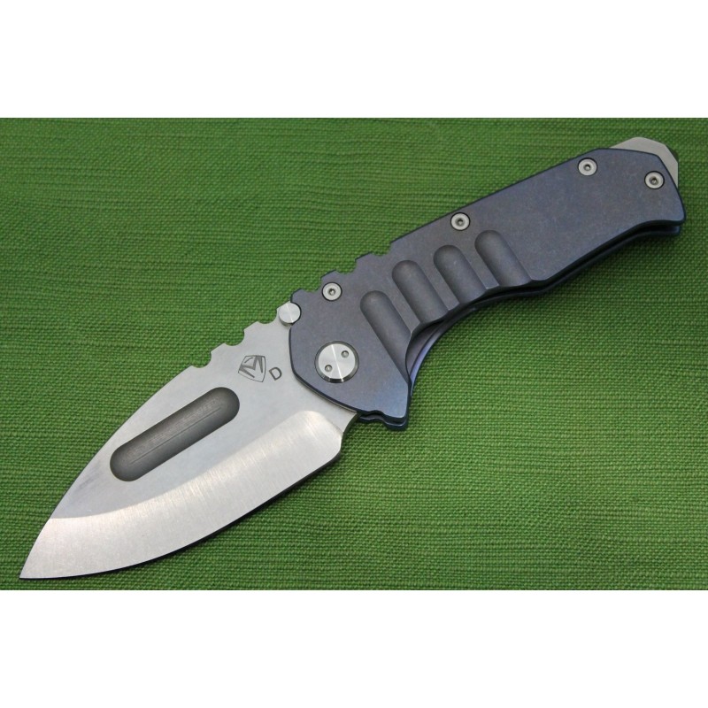 Coltello Medford Praetorian Ti Tumbled Drop Point