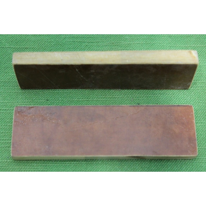 Placchette Micarta Canvas Brown per coltelli Placchette Micarta Canvas Brown per coltelli