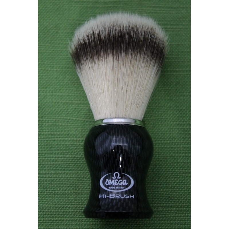 Pennello da Barba Omega Hi Brush 46650 Fibra Carbonio Pennello da Barba Omega Hi Brush 46650 Fibra Carbonio