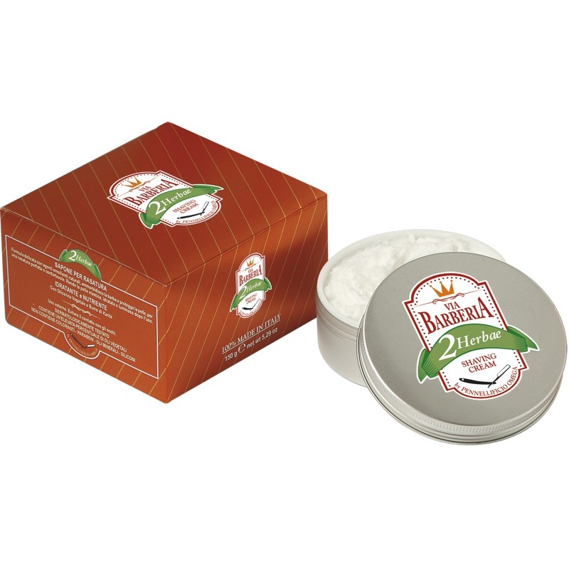 Crema da barba Via Barberia Herbae by Pennellificio Omega Crema da barba Via Barberia Herbae by Pennellificio Omega