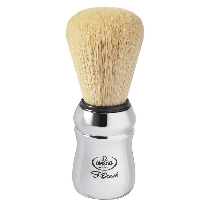 Pennello da barba Omega S-Brush S10083 setola sintetica