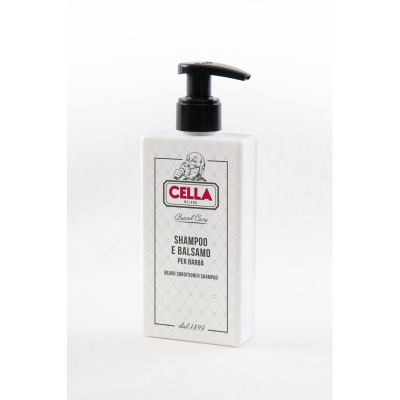 Shampoo e Balsamo per barba Cella