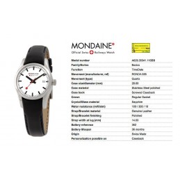 Orologio Mondaine - Retro Date Lady