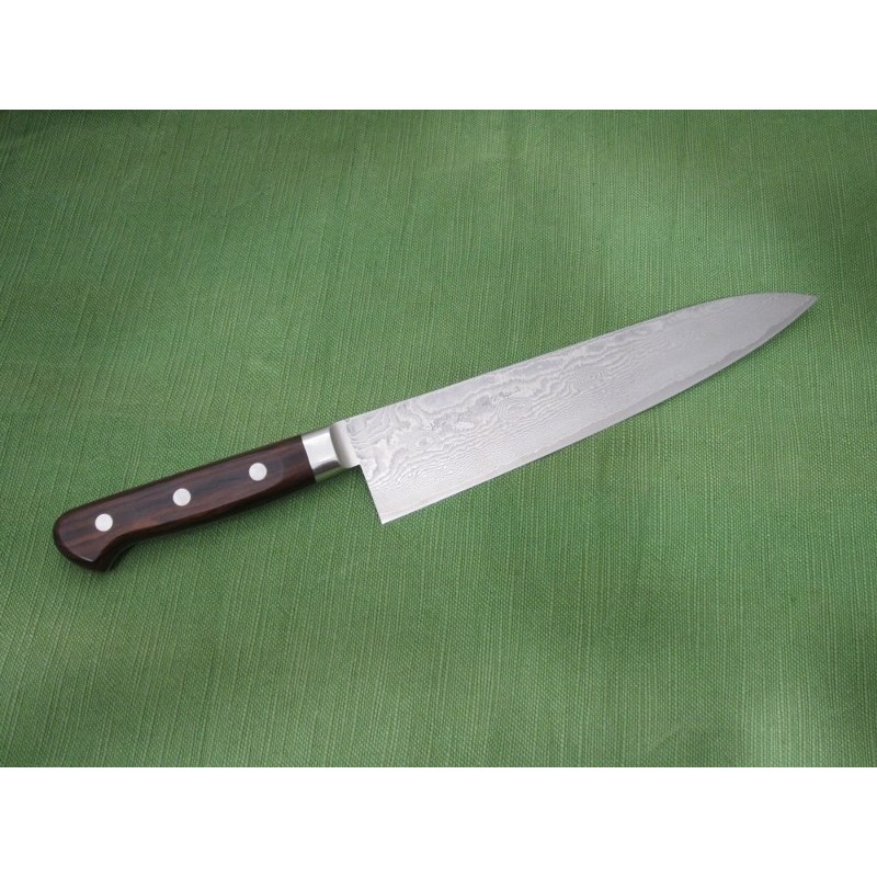 COLTELLO KIYA DA CHEF 21CM IN DAMASCO COLTELLO KIYA DA CHEF 21CM IN DAMASCO