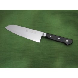 COLTELLO KIYA KAMAGATA SUPER GOLD II SANTOKU 175MM