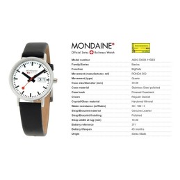 Orologio Mondaine - Classic Big Date Ladies 