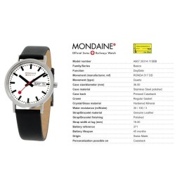 Orologio Mondaine - Classic Day-Date