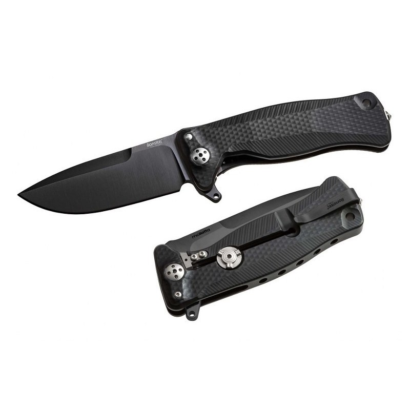 Lion Steel Sr11 Aluminium Manico/Lama Black Lion Steel Sr11 Aluminium Manico/Lama Black