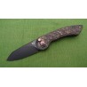 Fox Radius Knife Carbon Fiber & Copper Handle