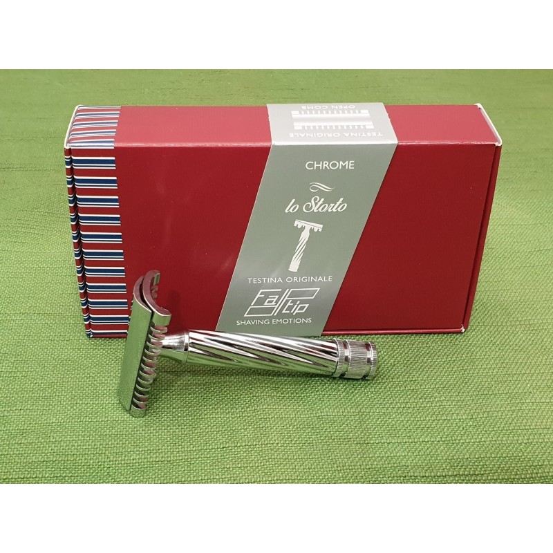 Fatip Slant "Lo Storto" Open Comb Razor