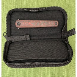 Coltello chiudibile MKM Flame Red Lava Fibra di Carbonio