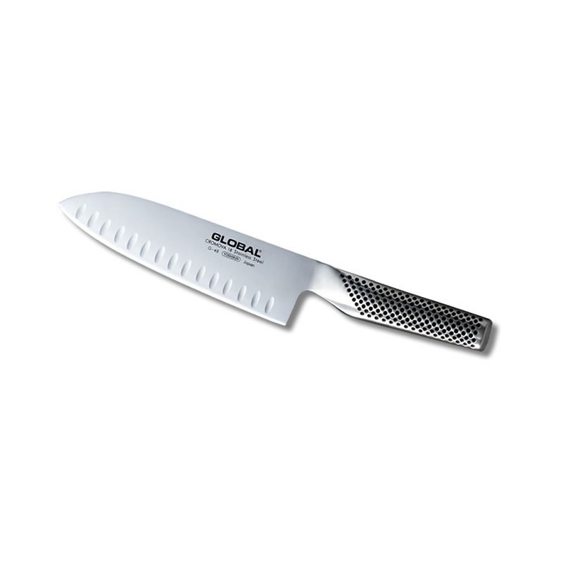 G-48 Global Santoku Hollow Edge