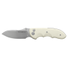 Viper Moon Knife Ivory G10 Handle