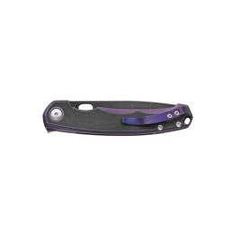 Coltello pieghevole MKM Eclipse Magnacut Dark Stonewash e Titanio Viola