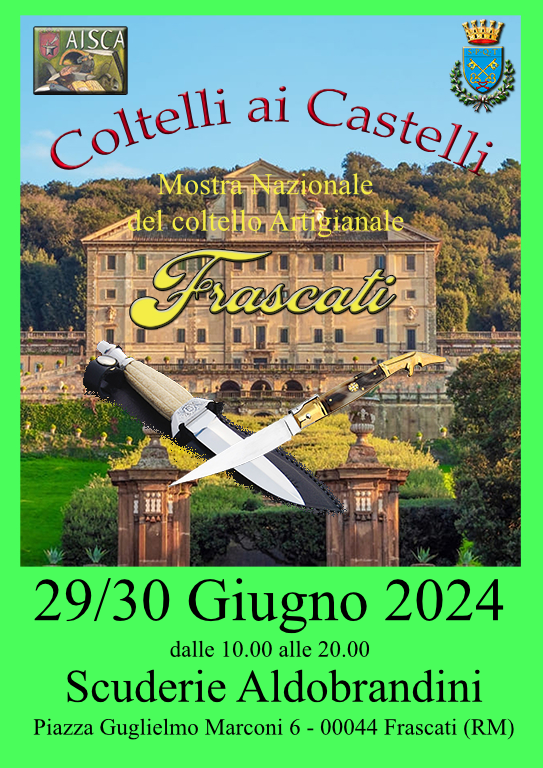 La Mostra Nazionale del Coltello Artigianale si sposta a Frascati!