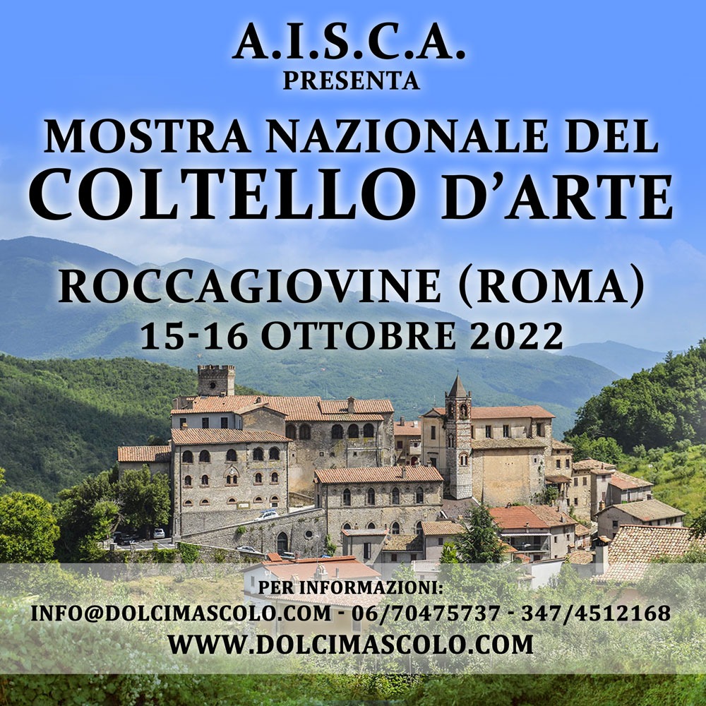 Mostra Nazionale del Coltello d’Arte – Roccagiovine: lista artigiani