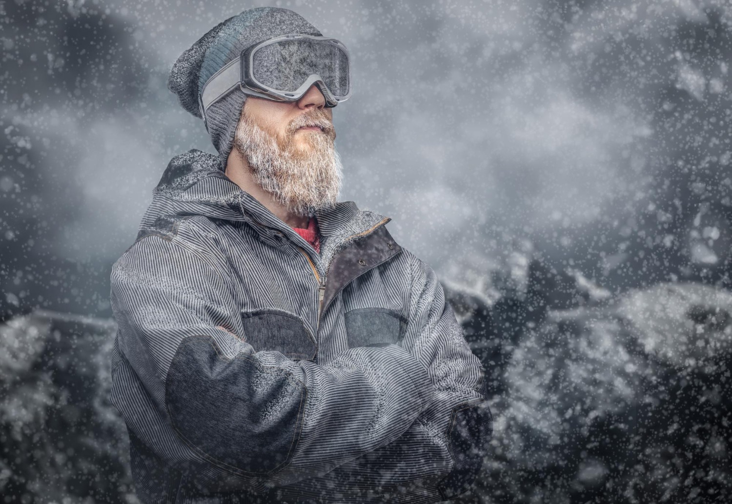 Come curare la barba in inverno